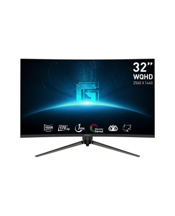 MSI G32CQ5P 31.5inch VA WQHD Curved 1500R 170Hz 250cd/m2 4ms 2xHDMI 2.0 DP