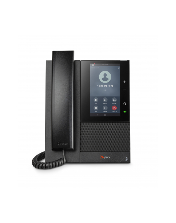 hp inc. HP Poly CCX 505 Business Media Phone with Open SIP and PoE-enabled główny