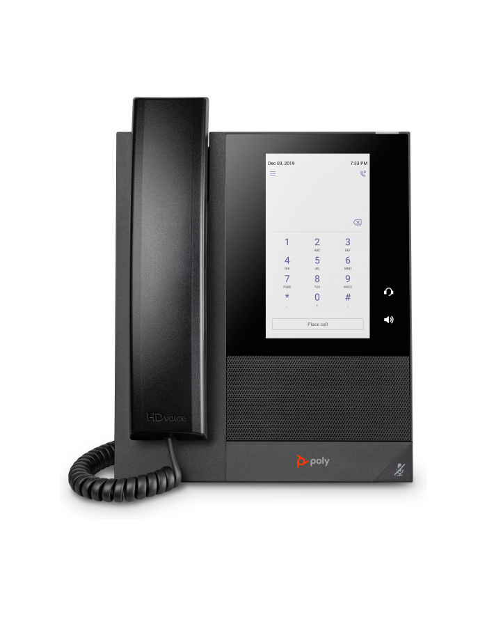 hp inc. HP Poly CCX 400 Business Media Phone for Microsoft Teams and PoE-enabled No localization główny