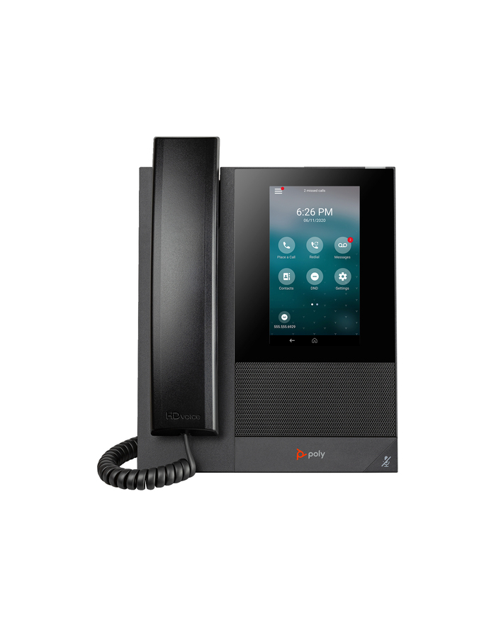 hp inc. HP Poly CCX 400 Business Media Phone with Open SIP and PoE-enabled No localization główny
