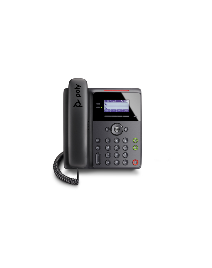 hp inc. HP Poly Edge B10 IP Phone with Power Supply EMEA - INTL English Loc Euro plug główny