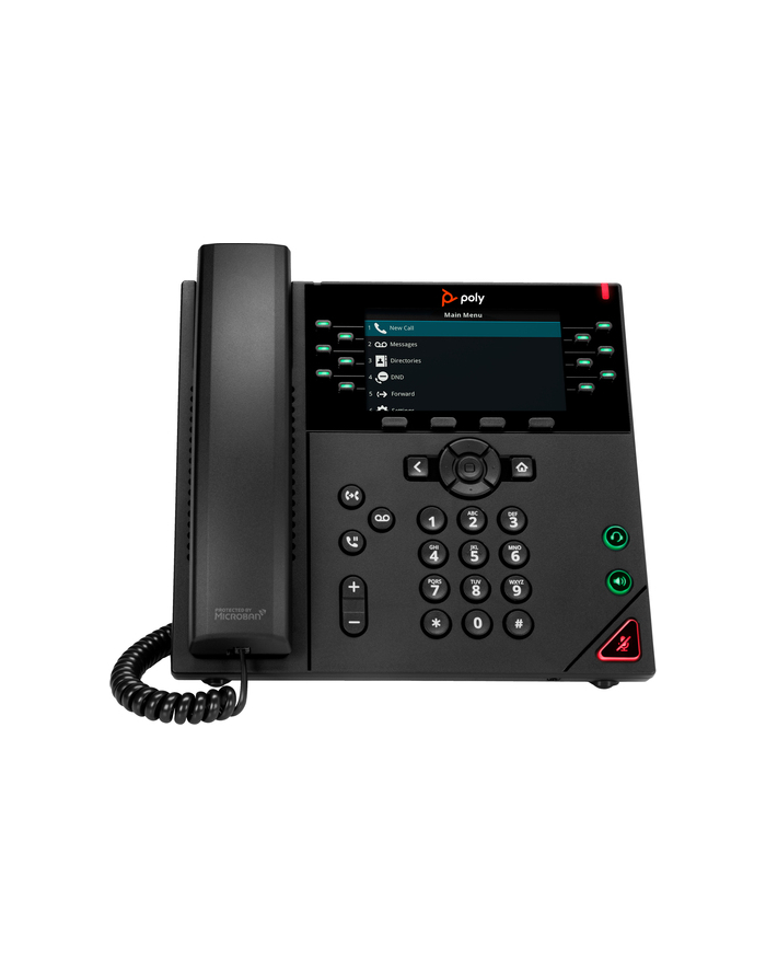 hp inc. HP Poly VVX 450 12-Line IP Phone and PoE-enabled WW główny