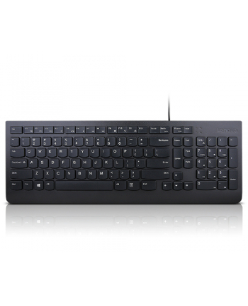 LENOVO Essential Wired Keyboard Black - US Euro103P