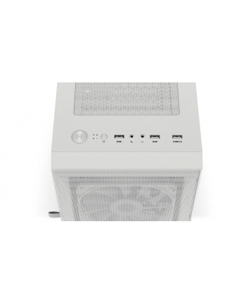 Obudowa KRUX Vako White RGB ATX, z oknem, bez zasilacza, biała