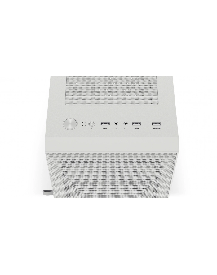 Obudowa KRUX Vako White RGB ATX, z oknem, bez zasilacza, biała główny