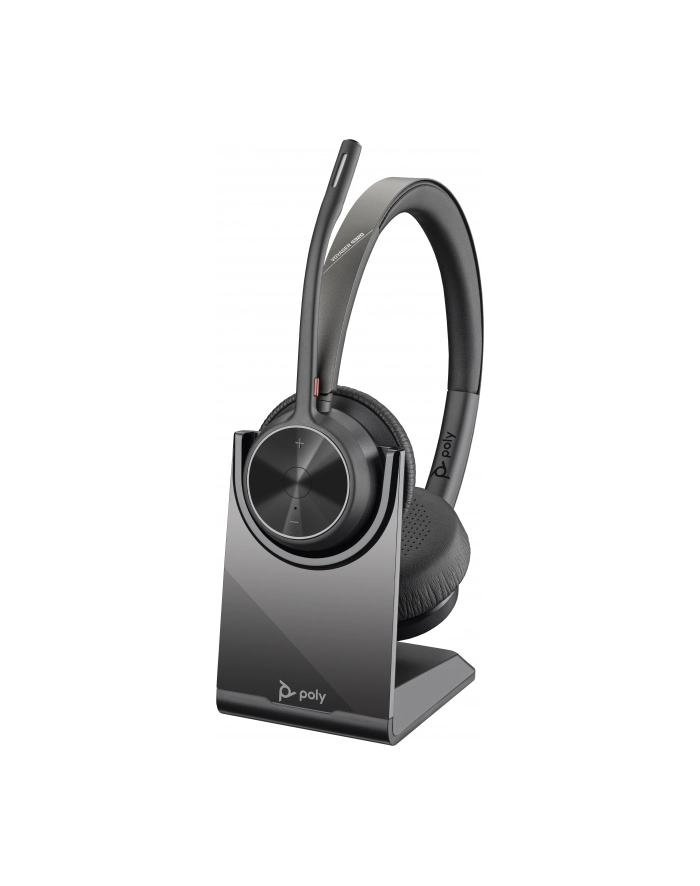 hp inc. HP Poly Voyager 4320 USB-C Headset +BT700 dongle +Charging Stand główny