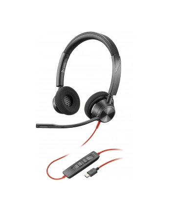 hp inc. HP Poly Blackwire 3320 Stereo USB-C Headset +USB-C/A Adapter
