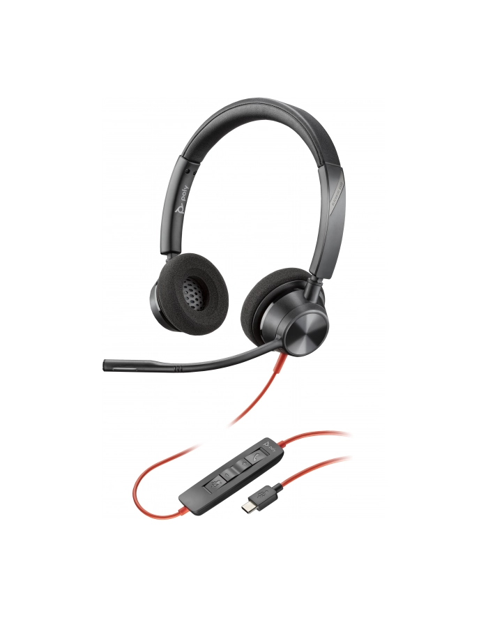 hp inc. HP Poly Blackwire 3320 Stereo USB-C Headset +USB-C/A Adapter główny