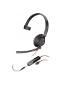 hp inc. HP Poly Blackwire 5210 Monaural USB-C Headset +3.5mm Plug +USB-C/A Adapter - nr 2