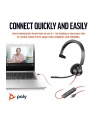 hp inc. HP Poly Blackwire 3310 Monaural USB-C Headset +USB-C/A Adapter - nr 18