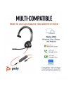 hp inc. HP Poly Blackwire 3315 Monaural Microsoft Teams Certified USB-C Headset +3.5mm Plug +USB-C/A Adapter - nr 12