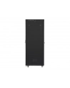 LANBERG Szafa stojąca rack 19inch 47U 800x1000 drzwi perforowane LCD flat pack czarna - nr 4