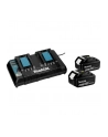 Makita Power Source Kit 18V 6Ah, set (Kolor: CZARNY, 2x battery BL1860B, 1x charger DC18RD) - nr 3