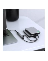 qoltec HUB adapter USB-C 3.1 5w1 | USB-C PD | USB-C | 2x USB 2.0 | USB  3.0 - nr 22