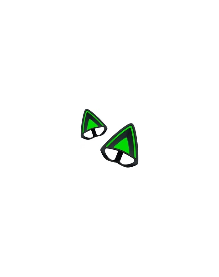 Razer Kitty Ears V2, decoration (Kolor: CZARNY/green) główny