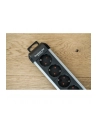 Brennenstuhl Premium-Alu-Line power strip 6-way (Kolor: CZARNY/silver, 3 meters, with safety switch) - nr 20
