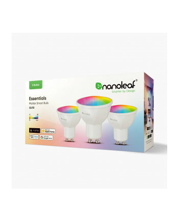 Nanoleaf Essentials Smart Bulbs GU10 Matter 3szt. (NF080B023GU10)
