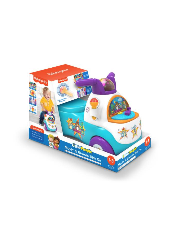 pulio Jeździk Fisher Price disco niebieski 507981 główny