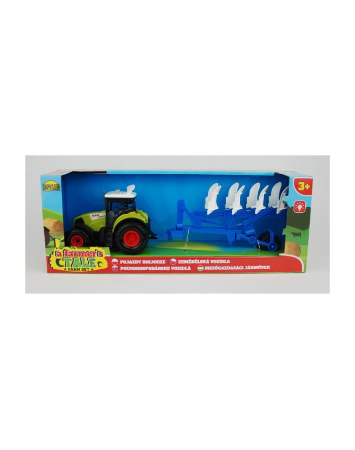 dromader Traktor z przyczepą w pudełku (dźwięki) 030539 główny
