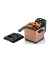 Bestron mini deep fryer AF100CO with cold zone technology (copper/Kolor: CZARNY, 1,000 watts, 1.2 L) - nr 3