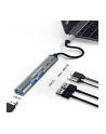 qoltec HUB adapter USB-C 3.1 5w1 | USB-C PD | USB-C | 2x USB 2.0 | USB  3.0 - nr 14