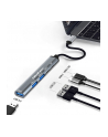 qoltec HUB adapter USB-C 3.1 5w1 | USB-C PD | USB-C | 2x USB 2.0 | USB  3.0 - nr 5
