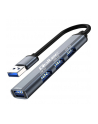 qoltec HUB adapter USB 3.0 4w1 | 4x USB 3.0 - nr 1