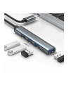 qoltec HUB adapter USB-C 3.1 4w1 | USB 3.0 | 3x USB 2.0 - nr 5