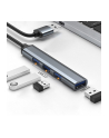 qoltec HUB adapter USB 3.0 4w1 | USB 3.0 | 3x USB 2.0 - nr 5