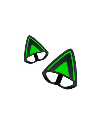 Razer Kitty Ears V2, decoration (Kolor: CZARNY/green) nr 1