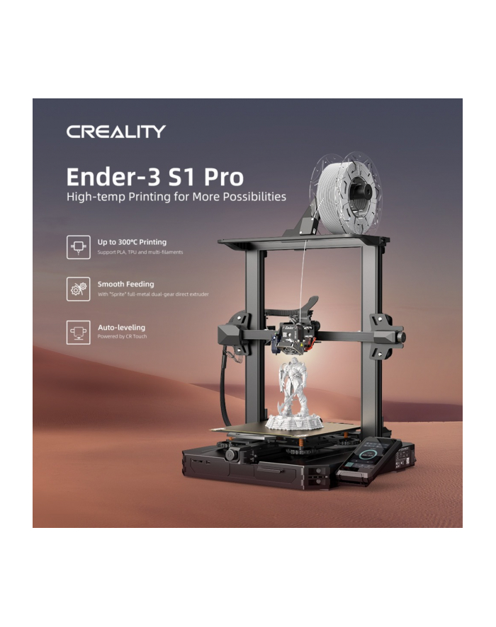 Creality Ender-3 S1 Pro 3D Printer (Black) główny