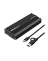 qoltec Obudowa | kieszeń NV2270 na dysk M.2 SSD | SATA | NVMe | USB-C | 2TB - nr 14