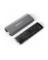 qoltec Obudowa | kieszeń NV2271 na dysk M.2 SSD | SATA | NVMe | USB-C | 2TB - nr 12