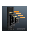 qoltec Obudowa | kieszeń NV2271 na dysk M.2 SSD | SATA | NVMe | USB-C | 2TB - nr 7