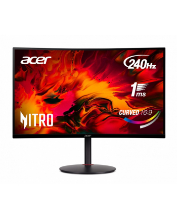 acer Monitor 27 cali Nitro XZ270Xbiiphx Curved 1500R/240Hz