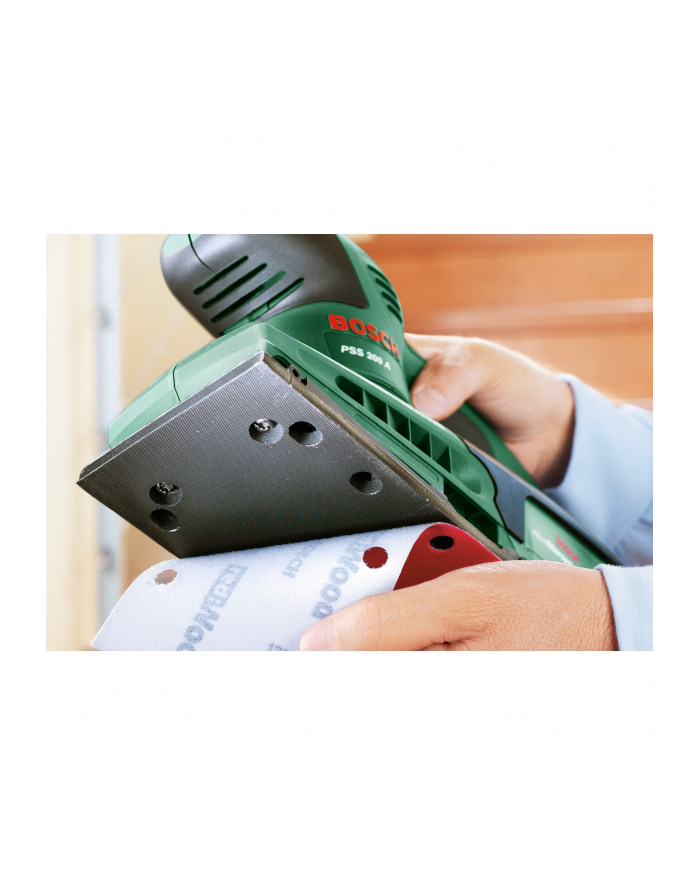 bosch powertools Bosch multi-sander PSM 200 AES + 29-piece accessory set (green/Kolor: CZARNY, 200 watts, SystemBox) główny