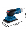 bosch powertools Bosch cordless orbital sander GSS 12V-13 Professional solo (blue/Kolor: CZARNY, without battery and charger, in L-BOXX, 3 sanding plates) - nr 8