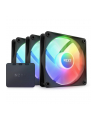 NZXT F120 RGB Core Triple Pack 120x120x26, case fan (Kolor: CZARNY, pack of 3, incl. RGB controller) - nr 2