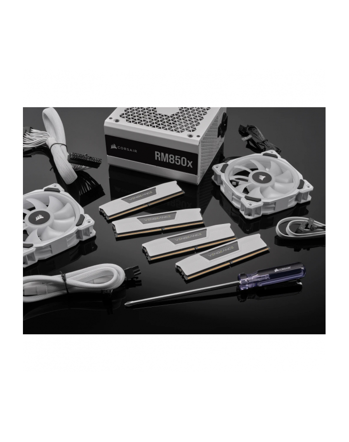 Corsair DDR5 - 32GB - 5600 - CL - 40 (2x 16 GB) dual kit, RAM (Kolor: BIAŁY, CMK32GX5M2B5600C40W, Vengeance, INTEL XMP) główny