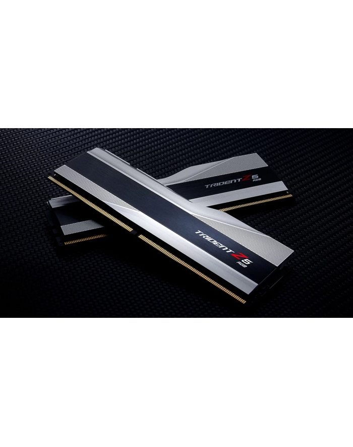 G.Skill DDR5 - 48GB - 7200 - CL - 36 (2x 24 GB) dual kit, RAM (silver, F5-7200J3646F24GX2-TZ5RS, Trident Z5 RGB, INTEL XMP) główny