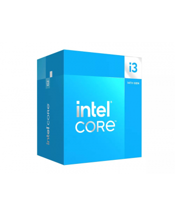 intel Procesor Core i3-14100 F BOX UP TO 4,7GHz LGA1700
