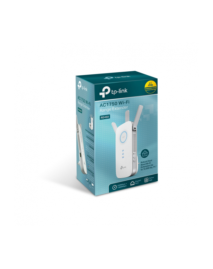 TP-Link RE450 AC1750 Wi-Fi Range Extender, Repeater (Kolor: BIAŁY) główny