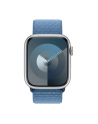 Apple Watch Series 9, Smartwatch (silver/blue, aluminum, 45 mm, Sport Loop) - nr 1