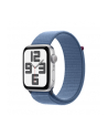 Apple Watch SE (2023), Smartwatch (silver/blue, 44 mm, Sport Loop, aluminum) - nr 1