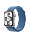 Apple Watch SE (2023), Smartwatch (silver/blue, 44 mm, Sport Loop, aluminum) - nr 3