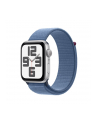 Apple Watch SE (2023), Smartwatch (silver/blue, 44 mm, Sport Loop, aluminum) - nr 4