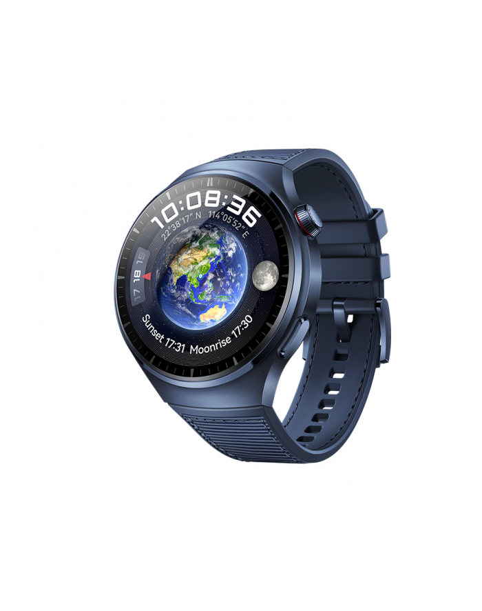 Smartphome Huawei Watch 4 Pro (Medes-L19W) bu, smartwatch (blue, bracelet: blue, made of fluoroelastomer) główny