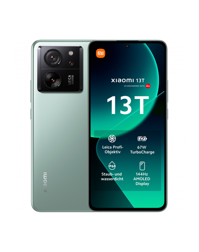 Xiaomi 13T - 6.67 - 256GB, mobile phone (Meadow Green, System Android 13) główny