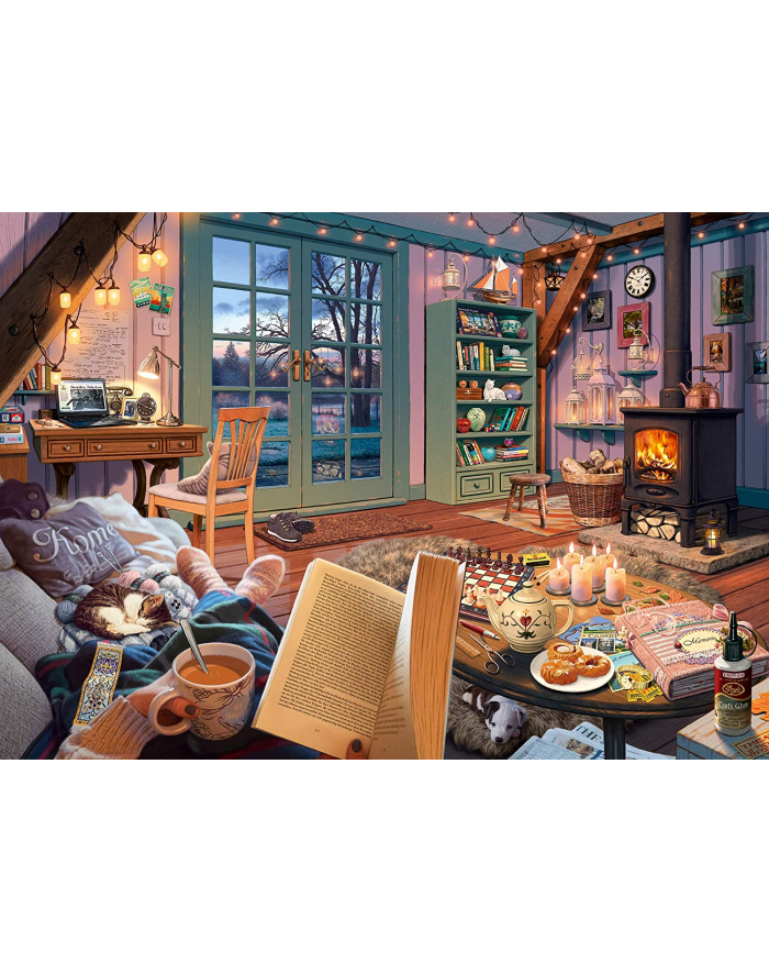 Schmidt Spiele Steve Read: Secret Puzzles - At the Holiday Home (1000 pieces) główny