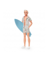 Mattel Barbie Signature The Movie Ken Doll Wearing Pastel Pink and Green Striped Beach Outfit Mini-Play Figure - nr 14